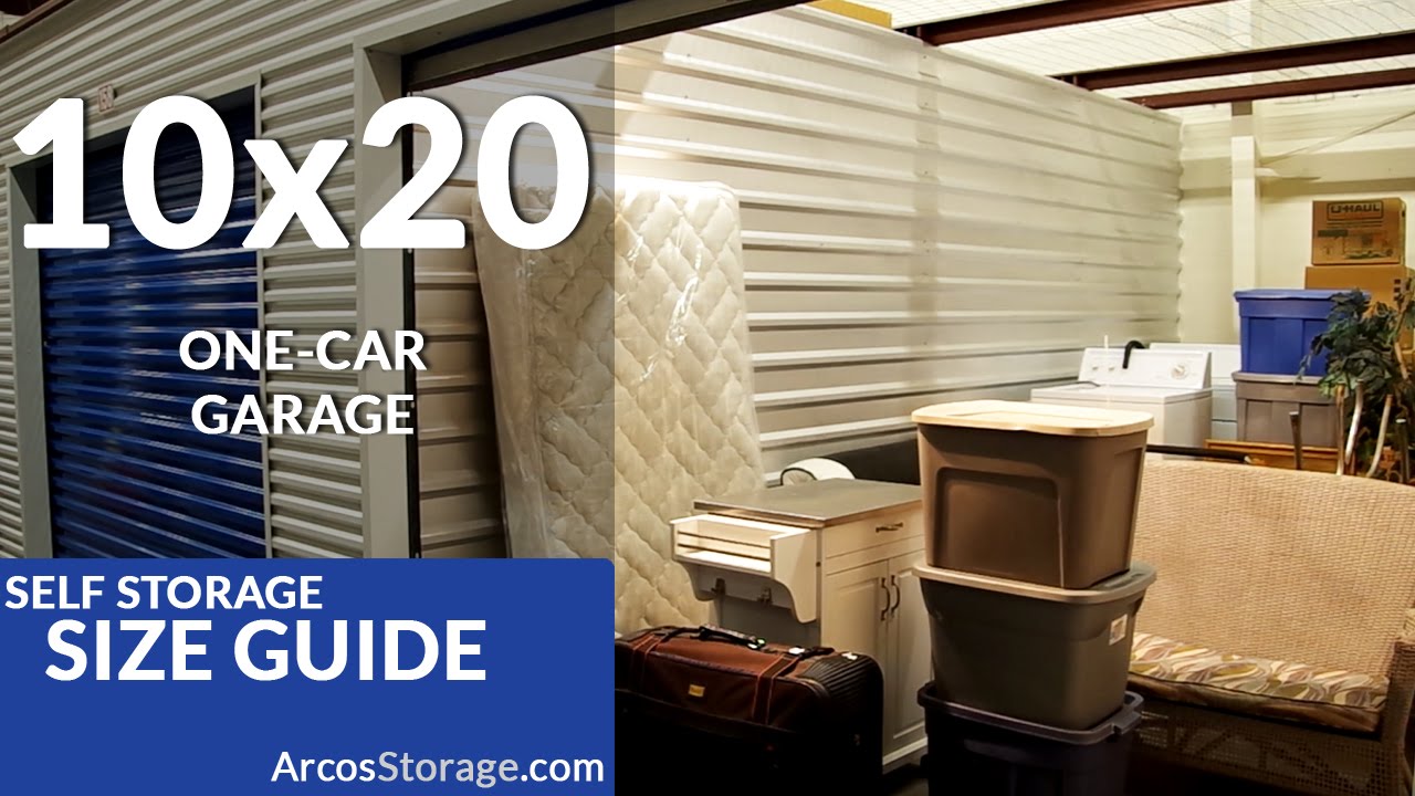 10x20 Size Guide: Self Storage