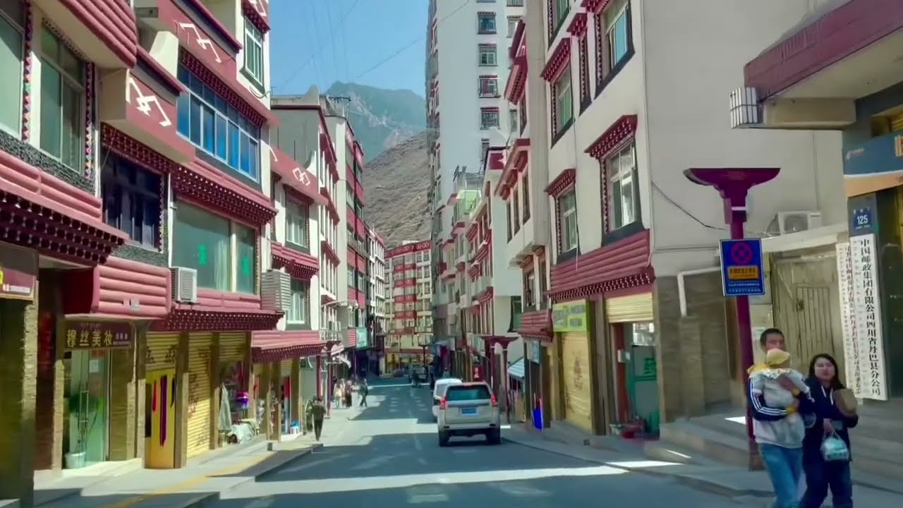 《藏区蜀地》28、美丽的丹巴县城