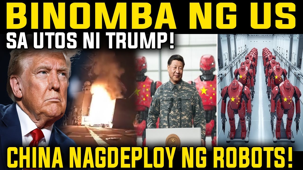 CHINA NAG DEPLOY NA NG MGA ROBOTS! US MAY BAGONG INATAKE SA UTOS NI TRUMP