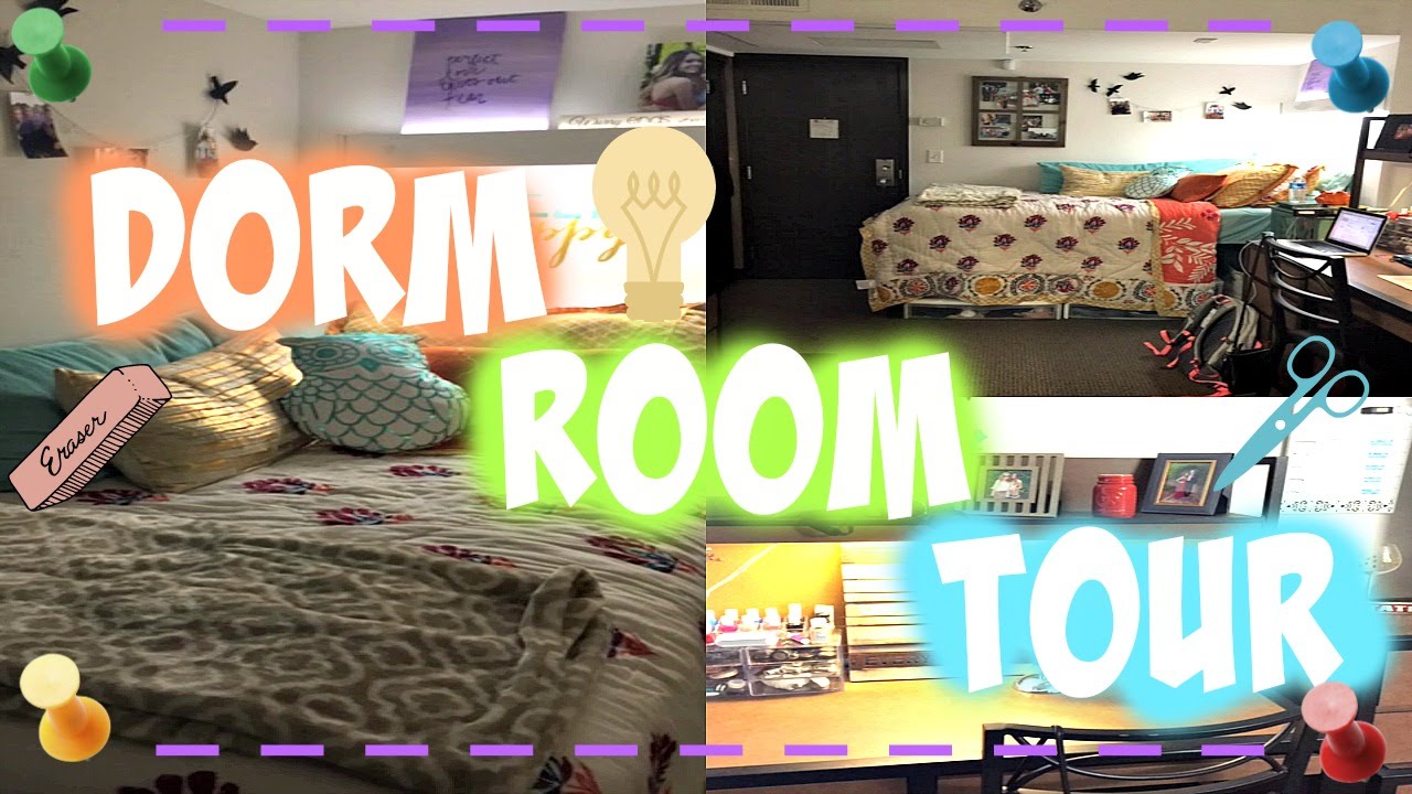 MY FIRST DORM ROOM TOUR!
