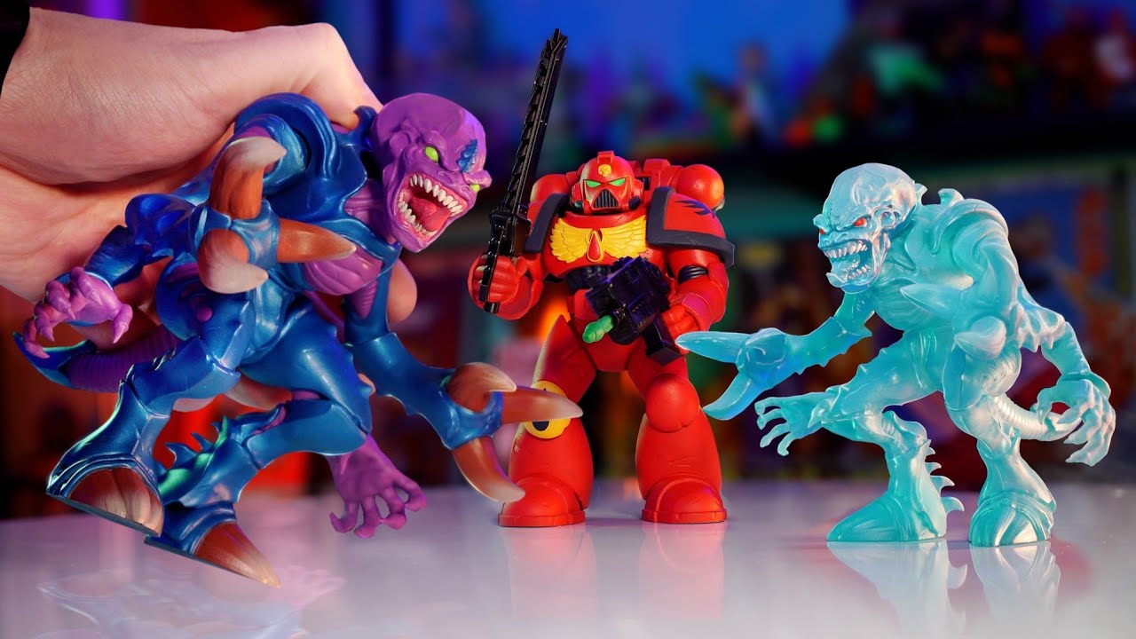 Games Workshop Retro Action Figures!? - Creating The 90's Warhammer Toy line that Never was.