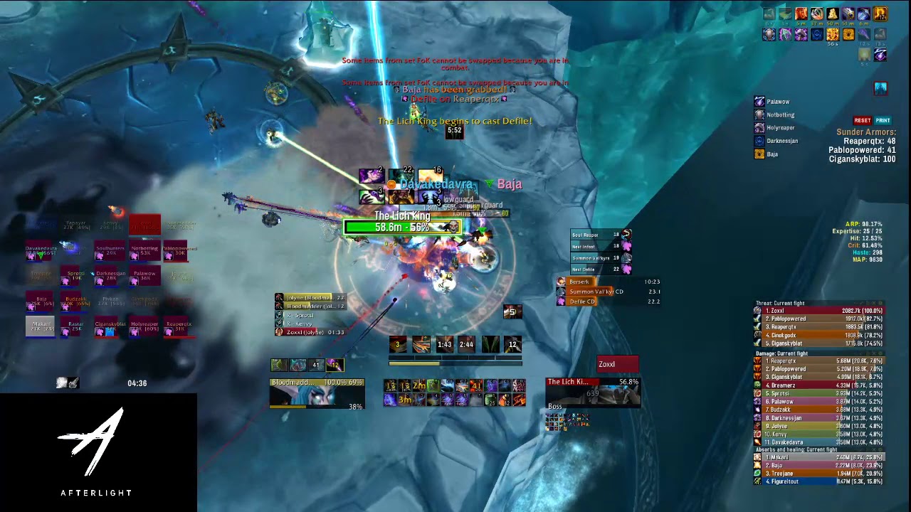 Impera vs Lich King 25H 0% buff / 04.03.2021 - Combat rogue PoV