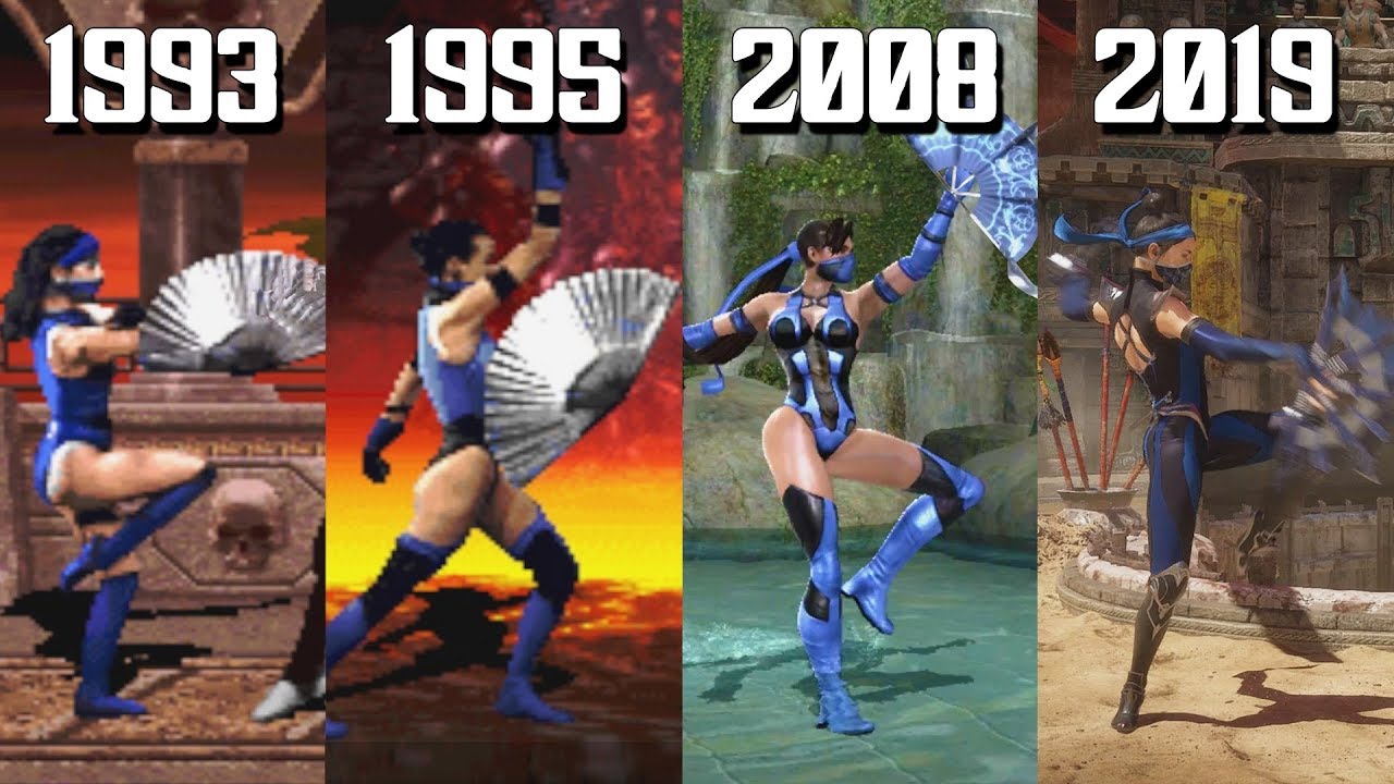 The Evolution of Kitana's Fan Toss! (1992-2019)