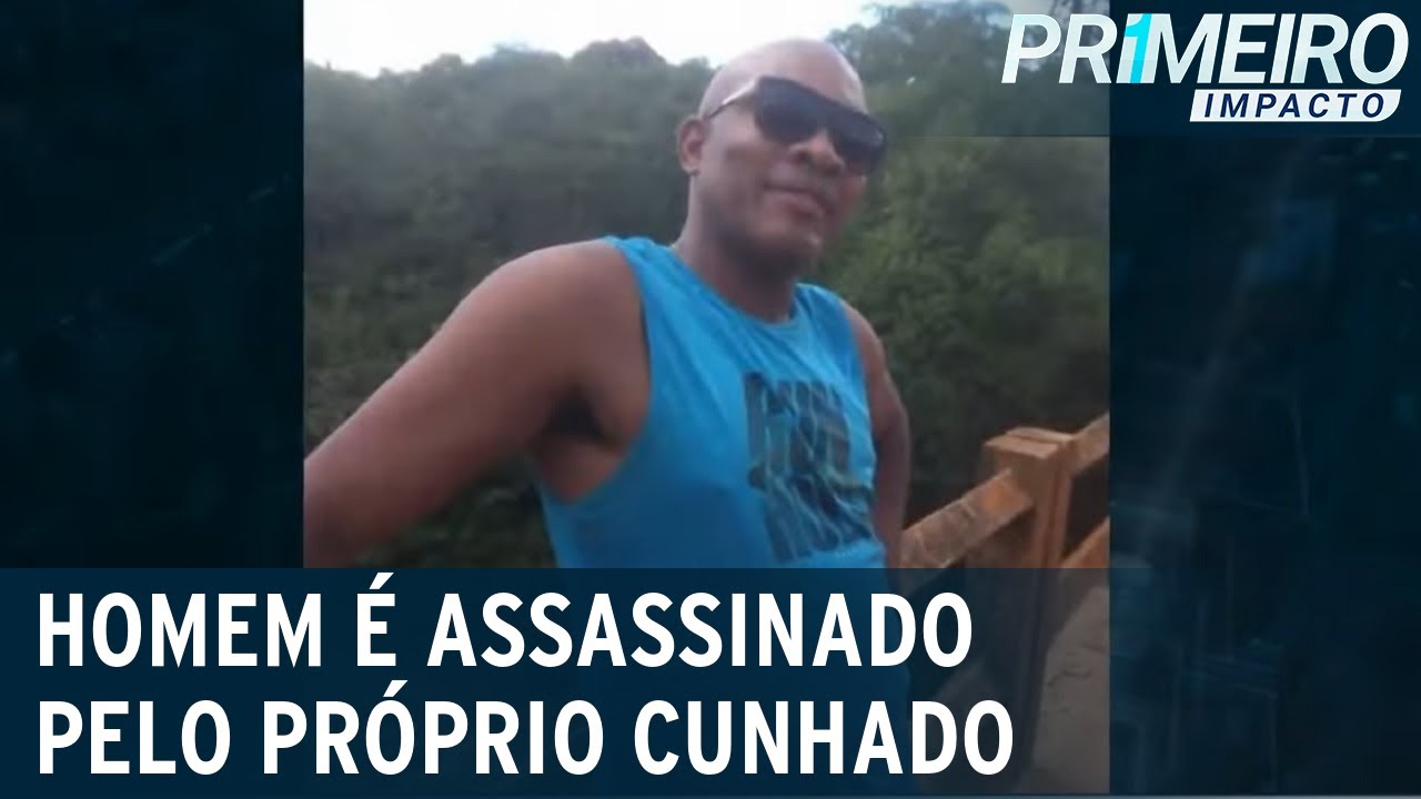 Homem é morto a tiros pelo cunhado após briga por herança | Primeiro Impacto (21/04/21)