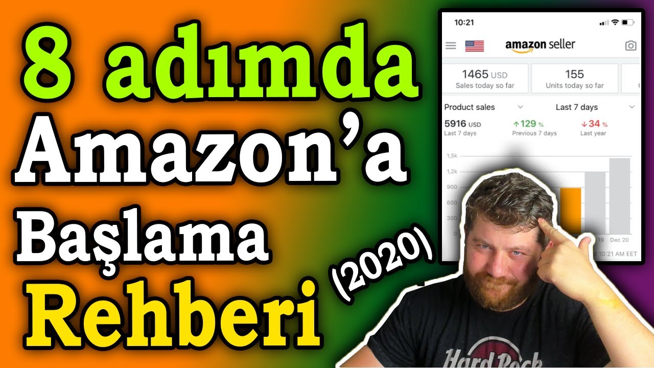 2020 Amazon Satışa Başlama Eğitimi (Ücretsiz) - 8 Adımda Satışa Başlayın  | Kapsamlı Rehber