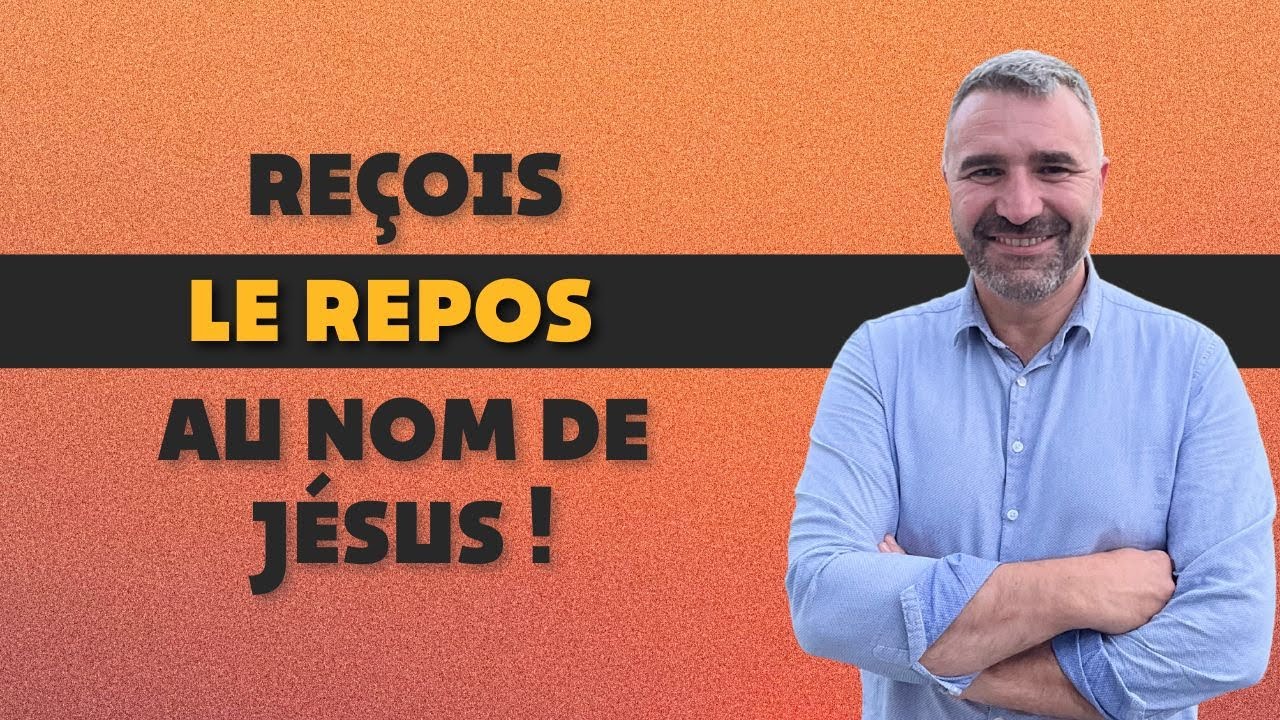 Fatigué(e) et chargé(e) ? Jésus t’offre le REPOS et la sérénité intérieure ! / Avec Tony Tornatore