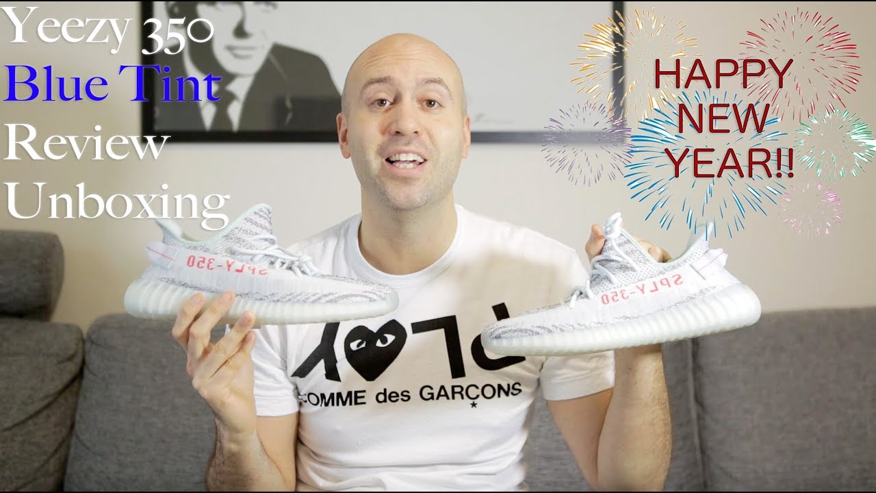 Yeezy Boost 350 V2 Blue Tint - Unboxing + Review + On Feet - Mr Stoltz 2017