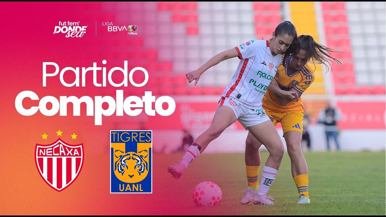 PARTIDO COMPLETO | Necaxa y Tigres Femenil se enfrentan en la J1