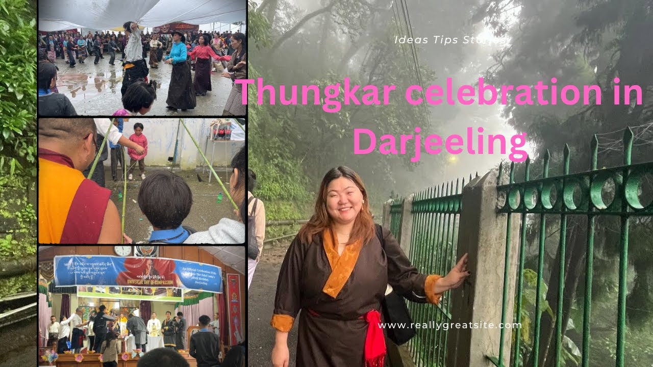 Thungkar celebration in Darjeeling (89th birthday of his holiness the great 14th Dalai Lama 🙏)