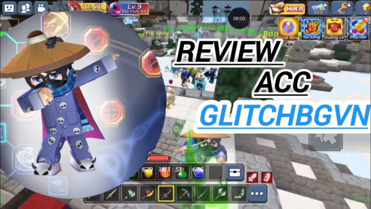 Review acc phần 8 @GlitchBGVN 🎉🥳🎉🥳