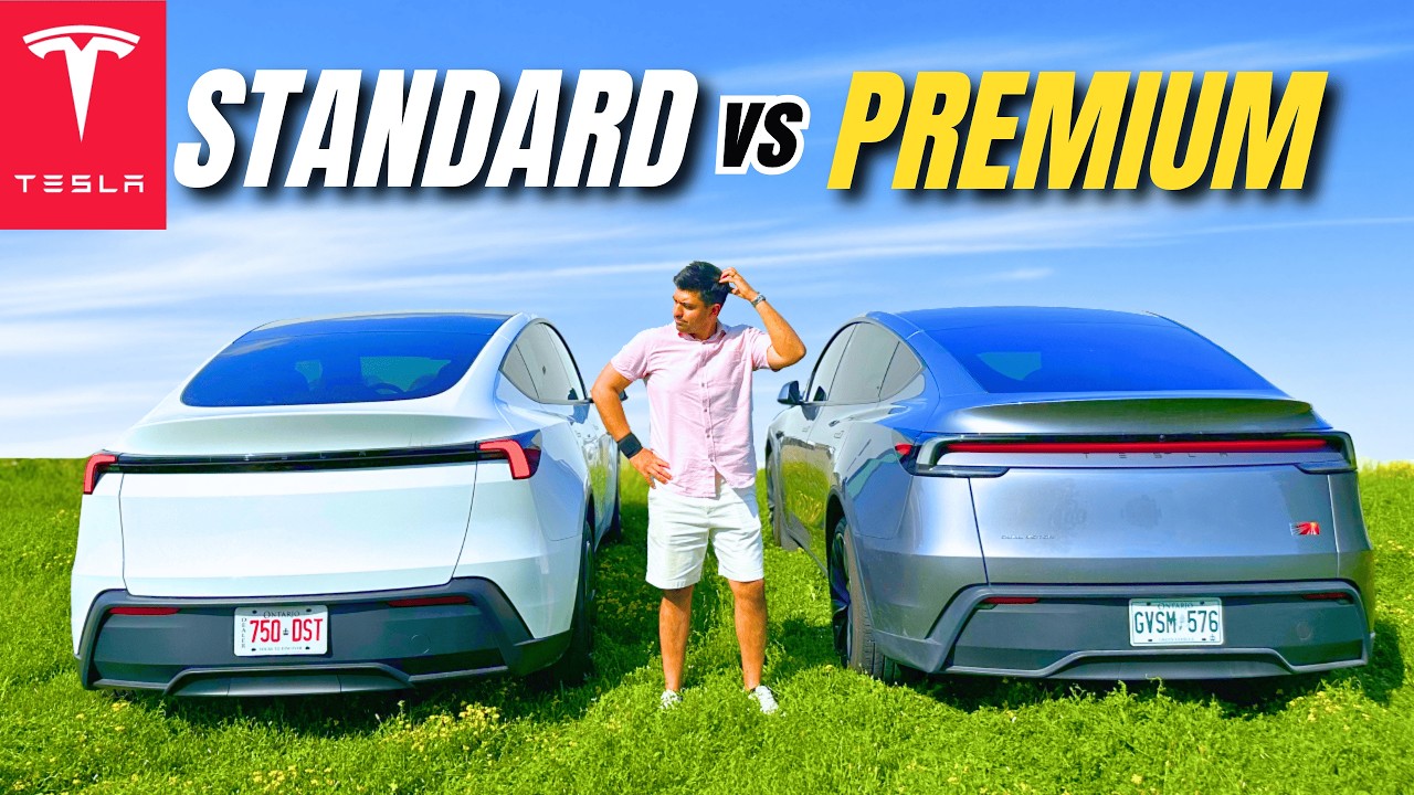 Tesla Model Y 2026: Standard против Premium &mdash; что брать, а что нет