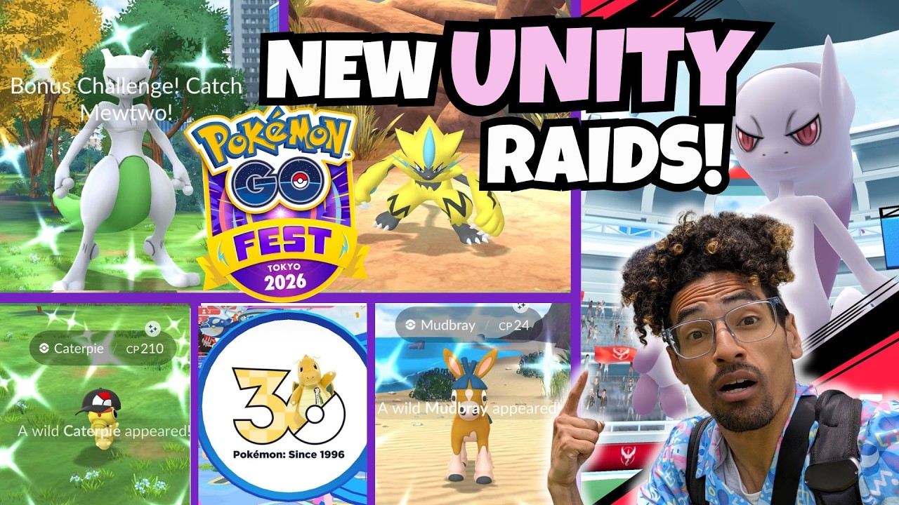 Рейды UNITY на PokemonGO Fest Tokyo были просто невероятными!