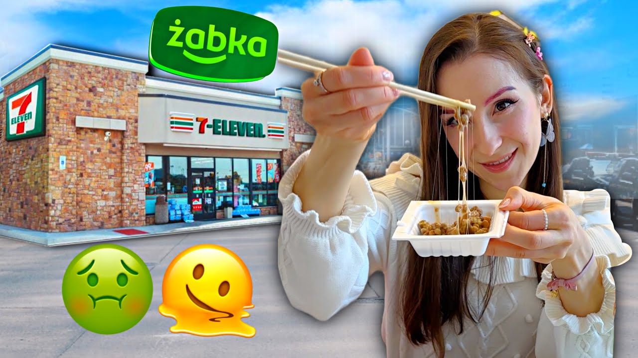 24h JEM TYLKO W SKLEPIE TYPU ŻABKA w JAPONII!🐸