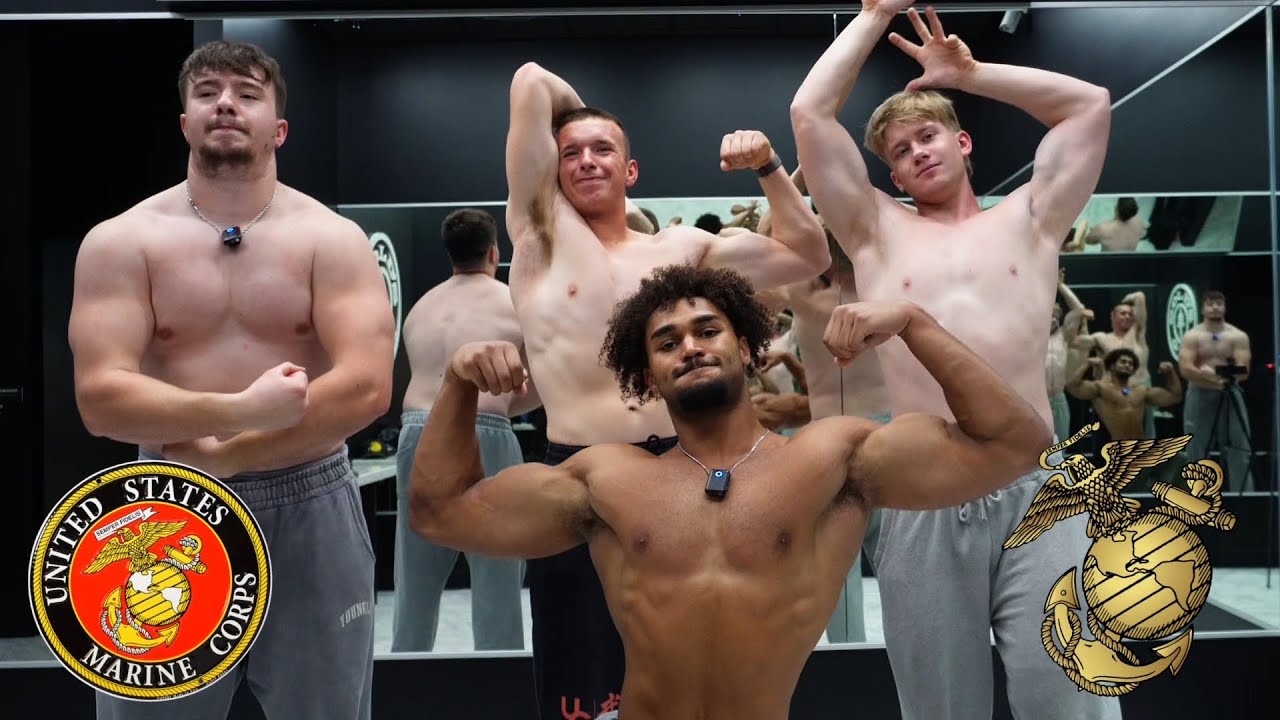 We Hit Chest With A United States Marine