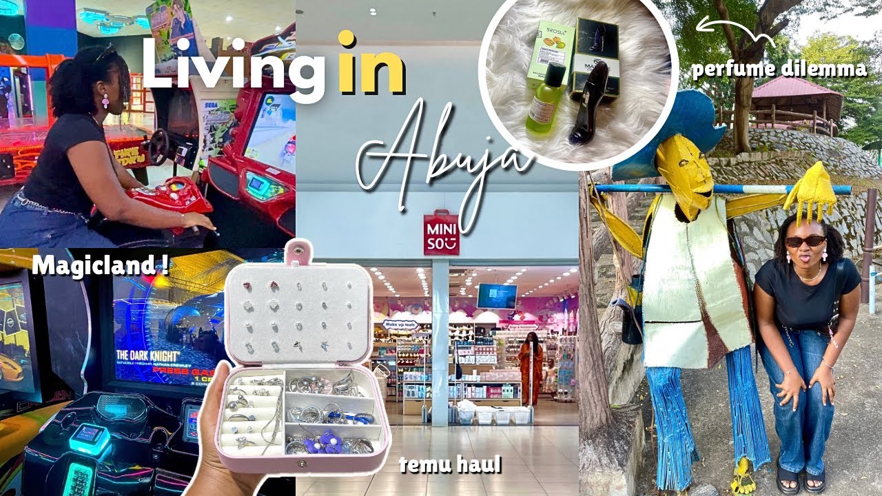 Daily Vlog🍀 | Most affordable Amusement Park in Abuja | Temu Haul | and lots more