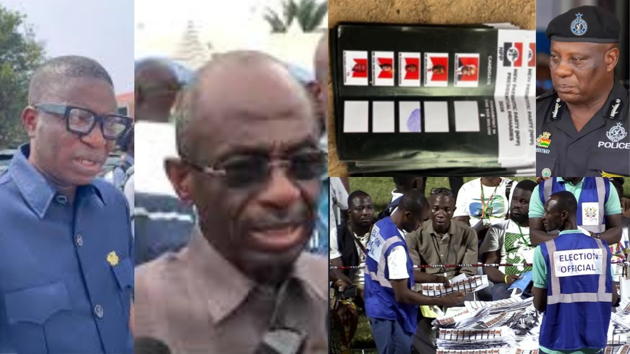 BREAK! NDC Election Team Intercept Thumb Printed Ballot Papers For Tomorrow's Elect-Legal Action Out
