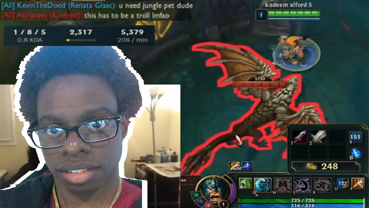 Kadeem's Worst Iron 4 Jungle Game Of All Time!