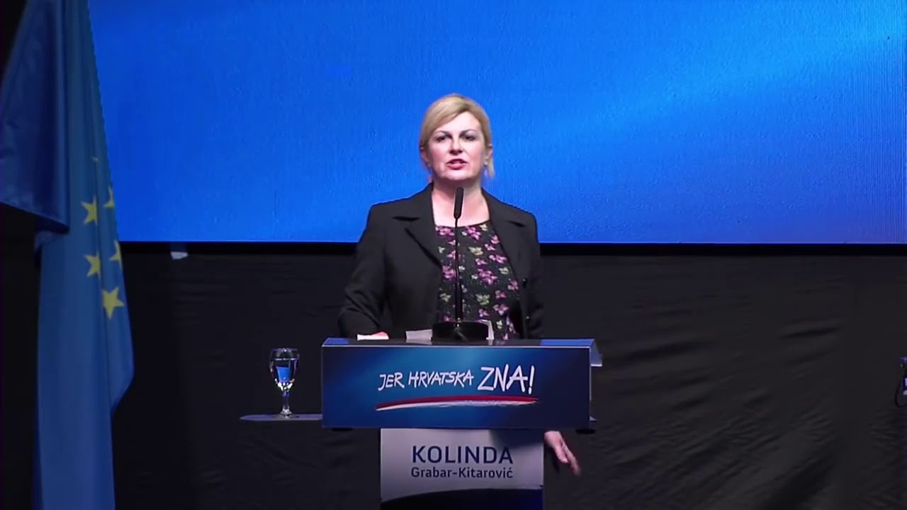 Kolinda Grabar-Kitarović - Imam dogovore s nekim državama... u Hrvatskoj zarađuju 8000&euro; (15.12.2019)