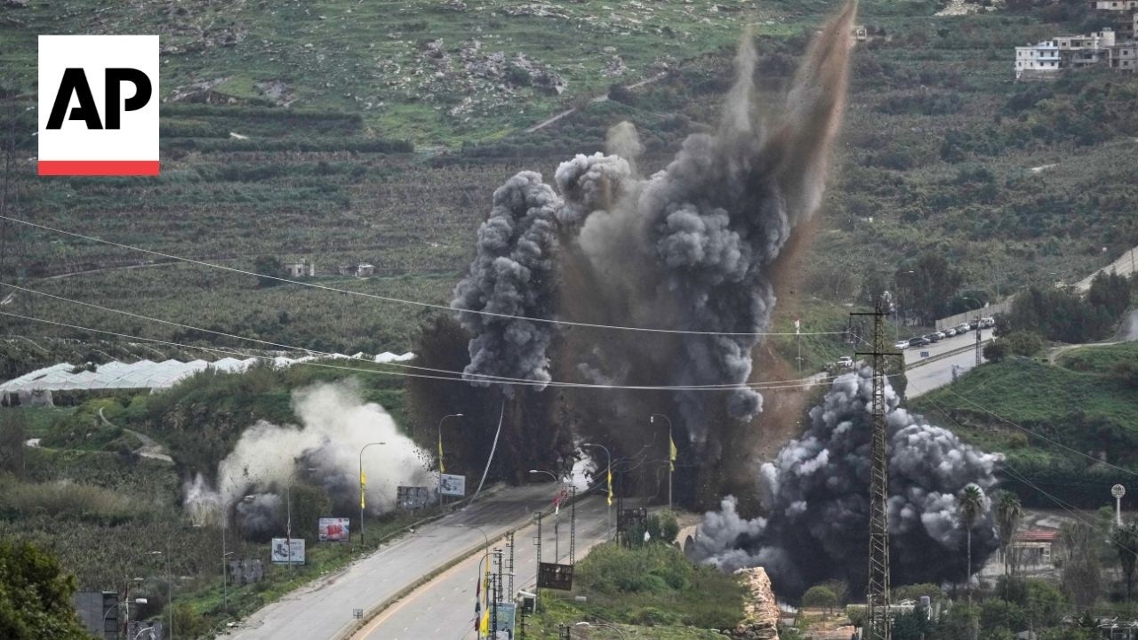 Israel destroys a bridge in Lebanon over strategic Litani River