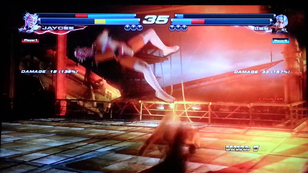TTT2 storm_of_Kicks97 (Lee/Hwoarang/Violet) vs Devil Jim (JayCee/Jun/Leo)