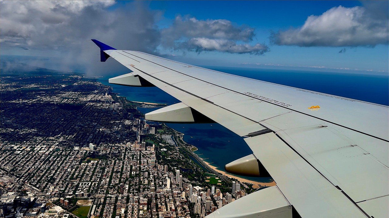 [4K] – Full Flight – United Airlines – Airbus A319-131 – MCI-ORD – N829UA – UA2176 – IFS 1116