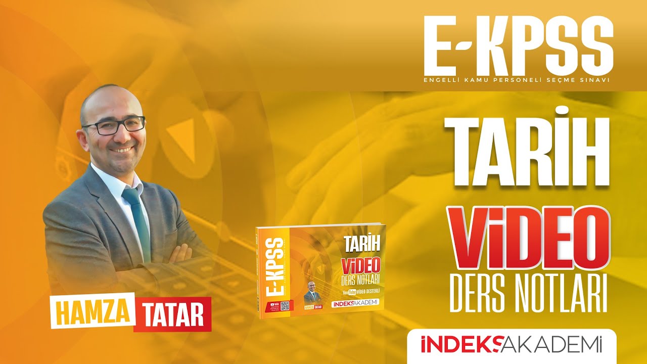 2026 EKPSS - Tarih - Tanıtım - Hamza TATAR