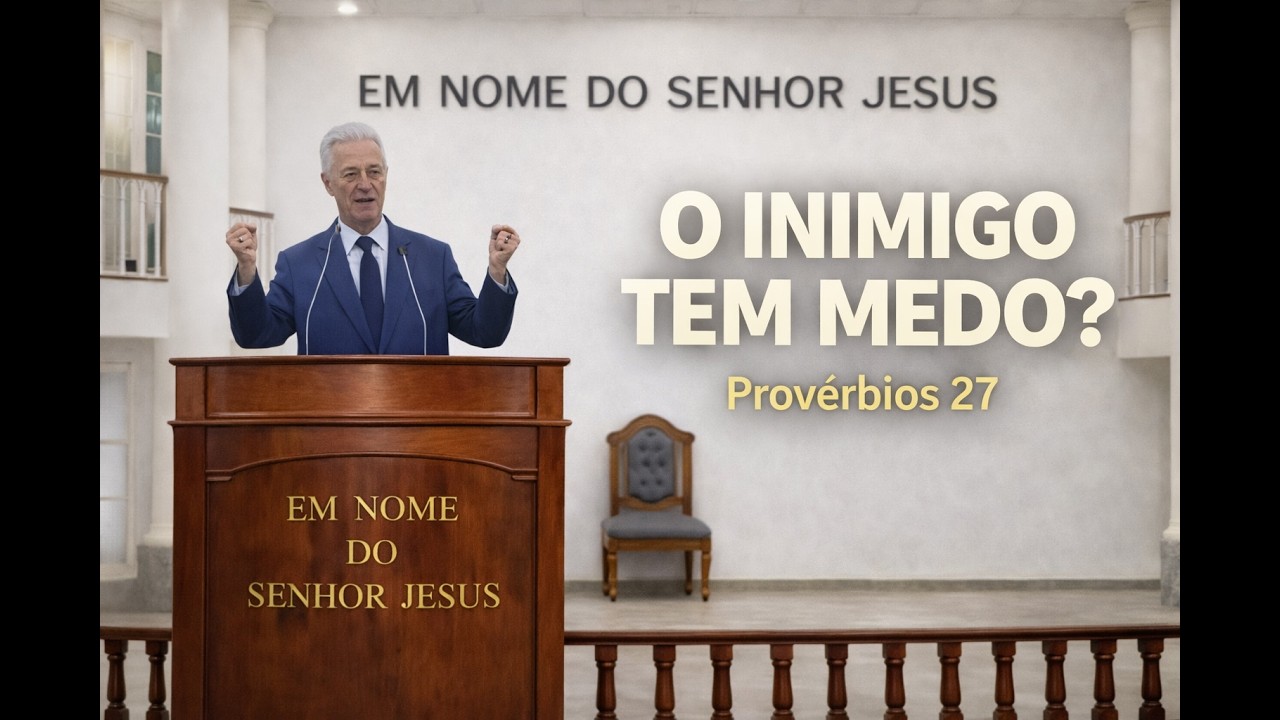 POR QUE O INIMIGO TENTA TANDO TE PARAR?(Provérbios 27)