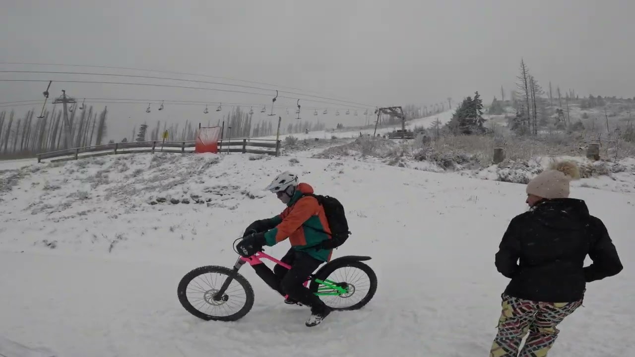 Wurmberg Abenteuer * Braunlage Snow * FIRST MAHI SINGLE ALONE ADVENTURE * schwarze Piste