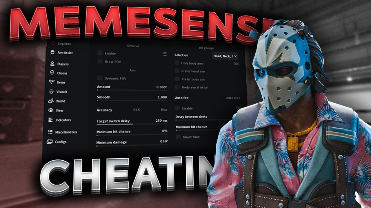 Легальный чит в CS2 с помощью MEMESENSE.GG (для соревнований)