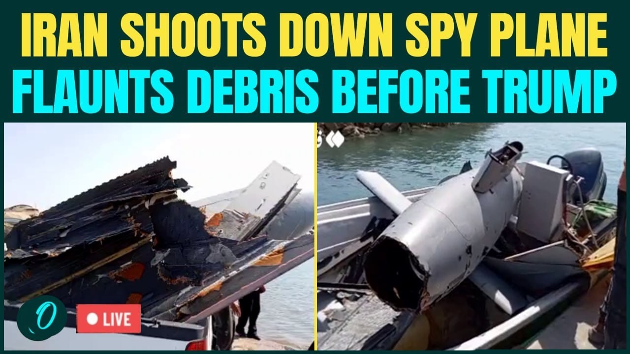 Iran SHOOTS Down Spy Plane LIVE: IRGC Flaunts Strike Over Hormuz; Asserts &lsquo;Control&rsquo; | US Iran War
