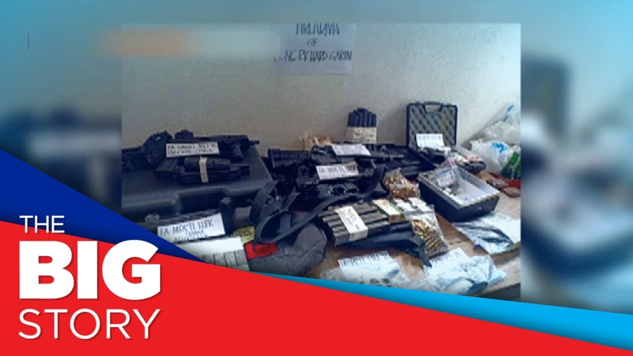 Garins surrender firearms to police