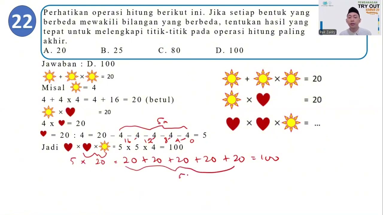 PEMBAHASAN SOAL TRY OUT 2 KELAS 1-2 PART 3