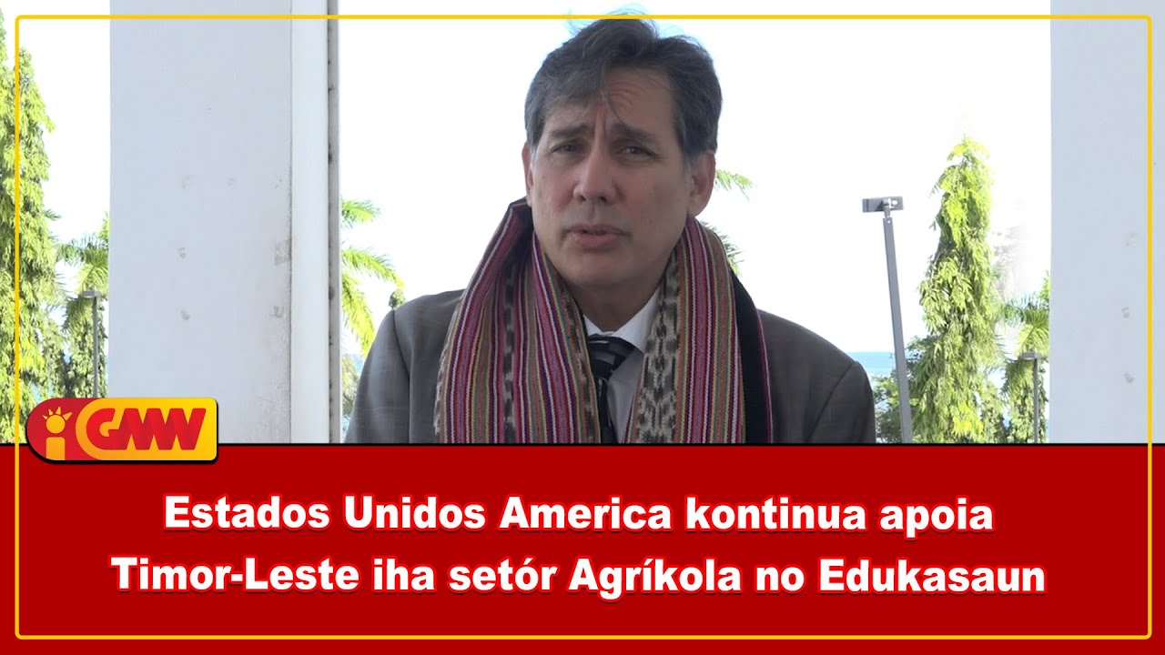 Estados Unidos America kontinua apoia Timor-Leste iha setór Agríkola no Edukasaun
