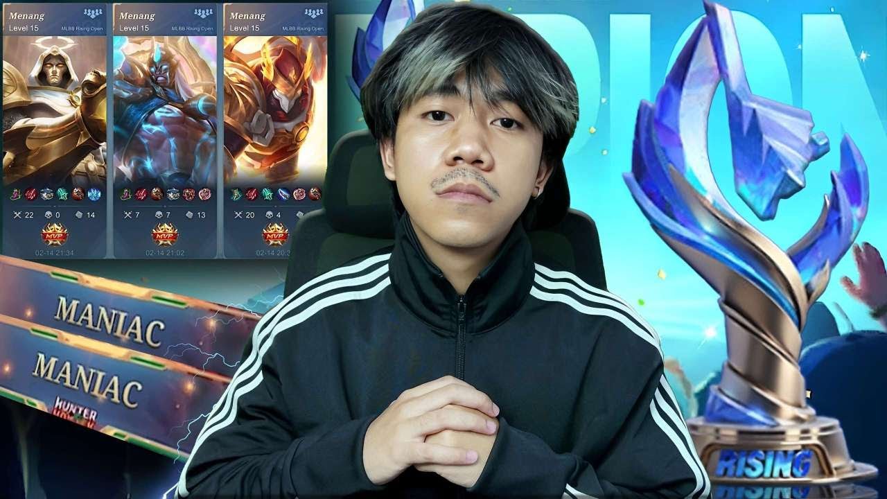 SPAM ALDOUS DI MLBB RISING OPEN TINGKAT KOTA DENGAN BERBAGAI MACAM JURUS - Mobile legends