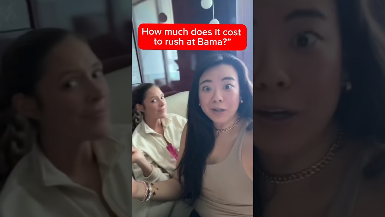 How much it costs to rush at Bama! #college #student #university #bamarush #studentdebt #money