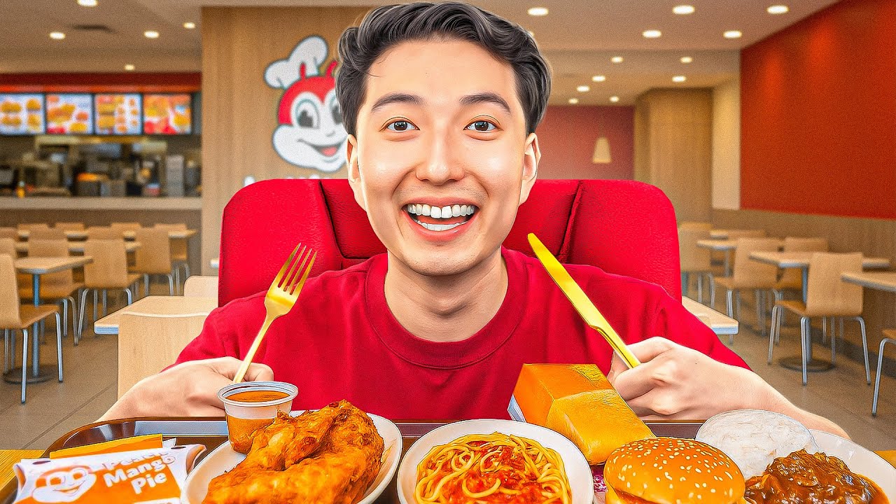 We ate EVERY ITEM on the JOLLIBEE Menu!