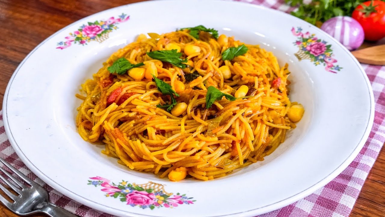 Veg Semiya Noodles with a magic of Maggie masala |Healthy Breakfast-Dinner Idea| kids tiffin recipe 