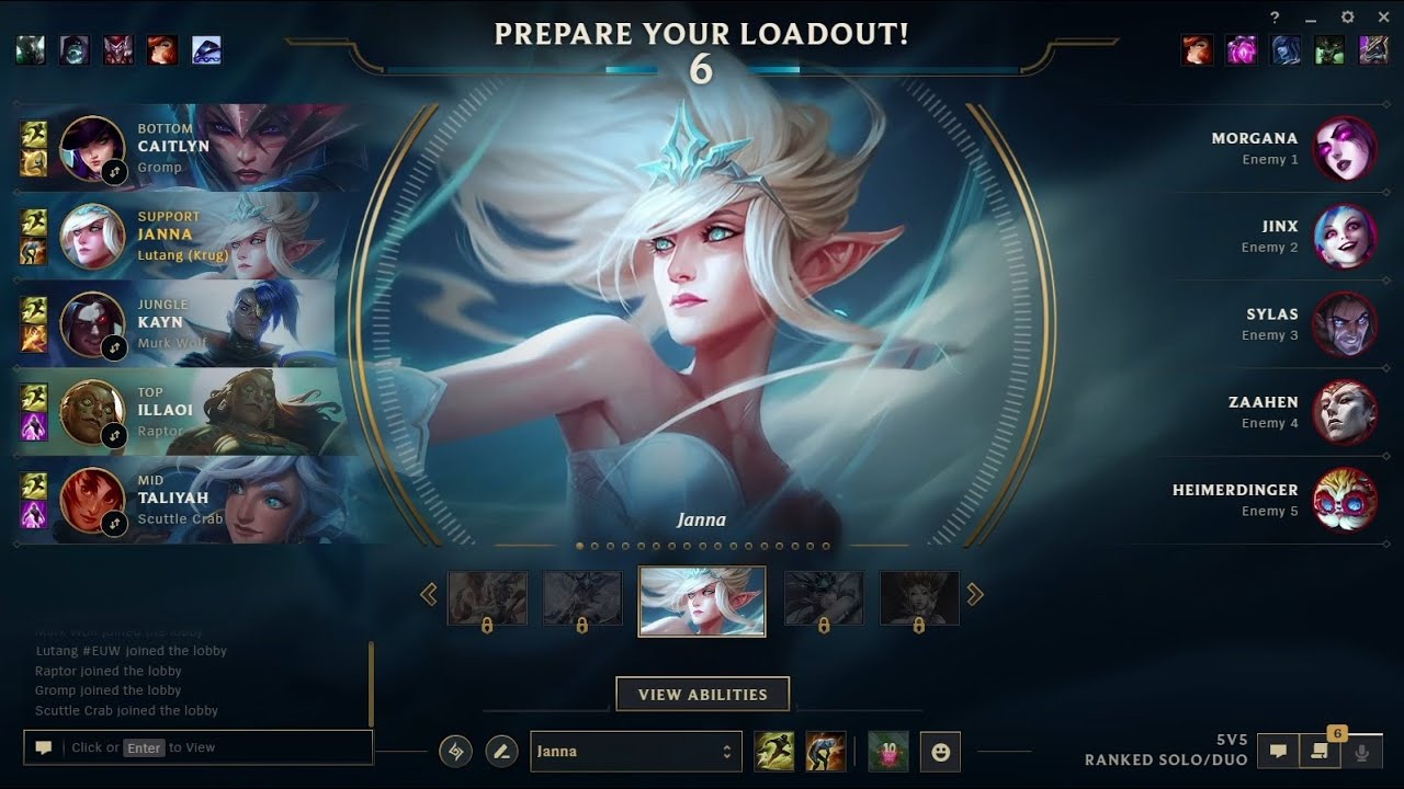 League of Legends: support Janna with adc Caitlyn - Game 20