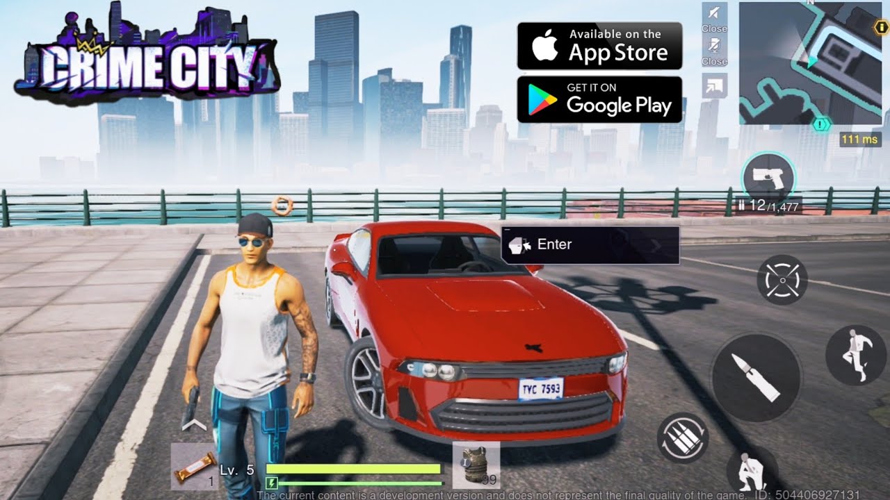 NEW OPEN WORLD GAME  - Codename Crime City - Vice Open World Gameplay (iOS, Android)