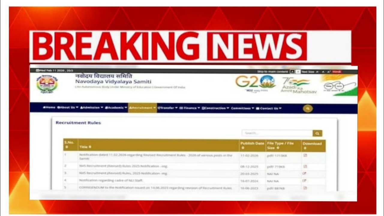 नवोदय रिजल्ट देखे Navodaya Result2026 Navodaya class 6 Result Date 2026 Navodaya Result Kab aayega
