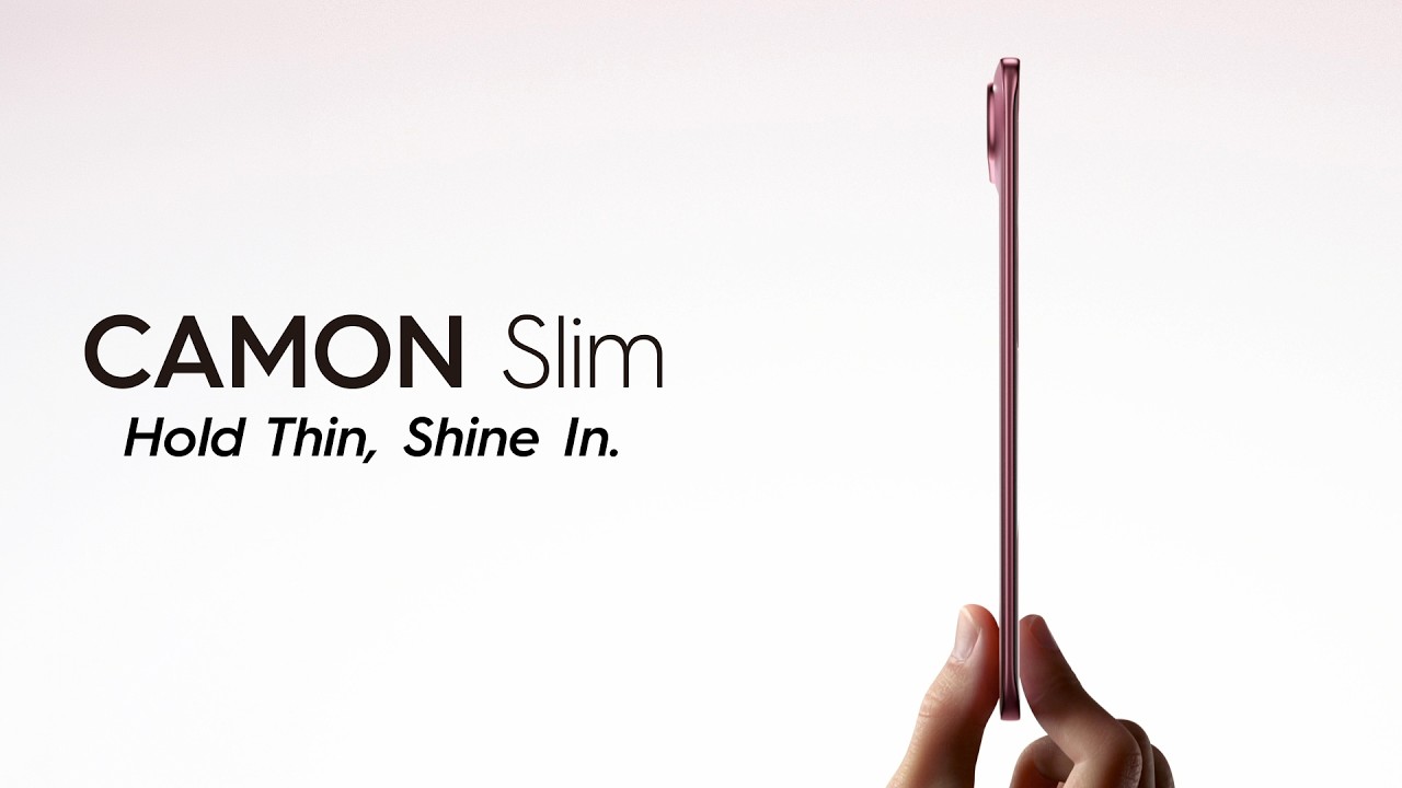 TECNO CAMON Slim | Официальная презентация