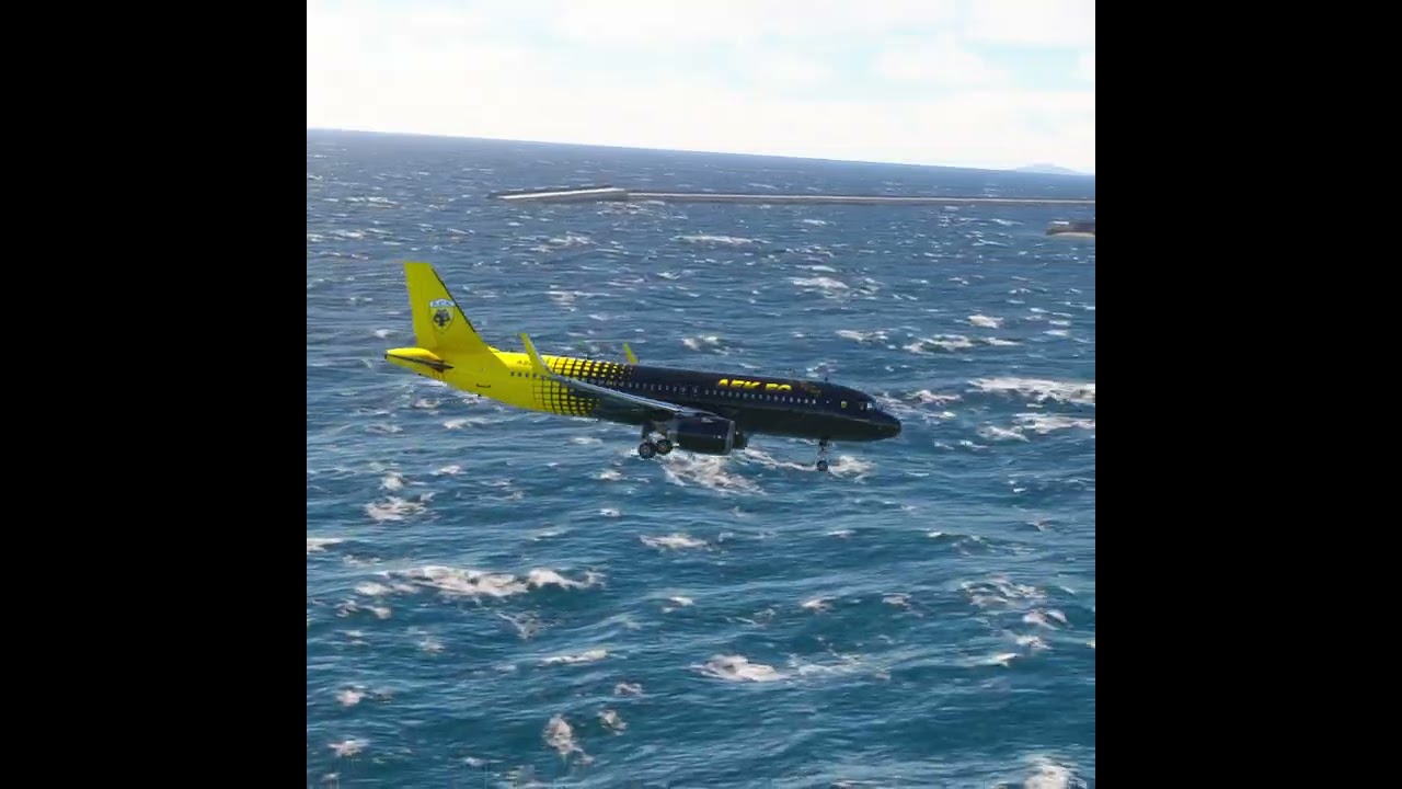 this plane lost its way to land EPS 299