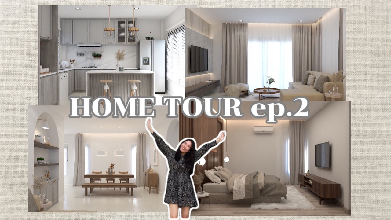 Home Tour ep.2 เปิดแบบ 3D บ้านหลังน้อยใกล้รพ. | RAYANESclinic