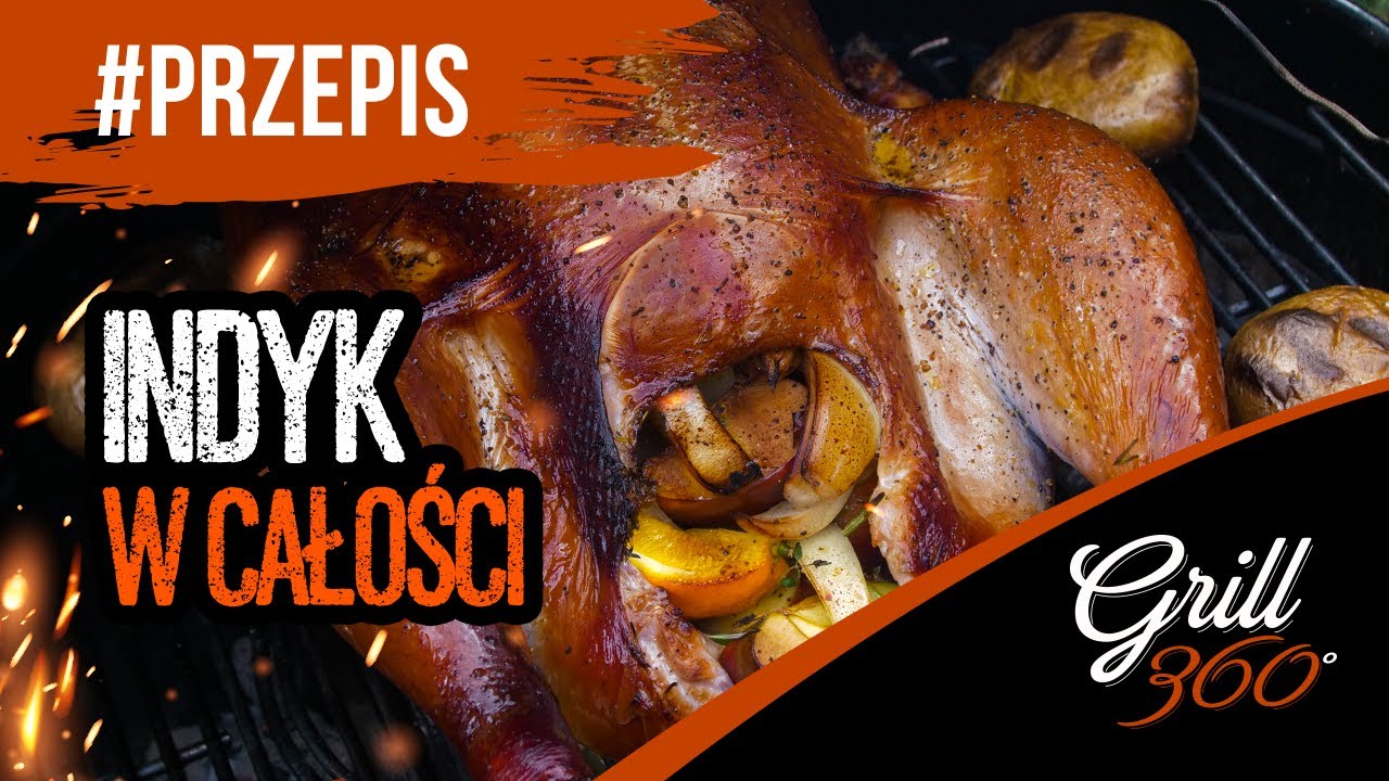 🍖 Indyk z grilla w całości I PRZEPISY GRILL360