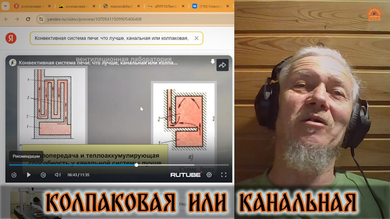 Колпаковая или канальная