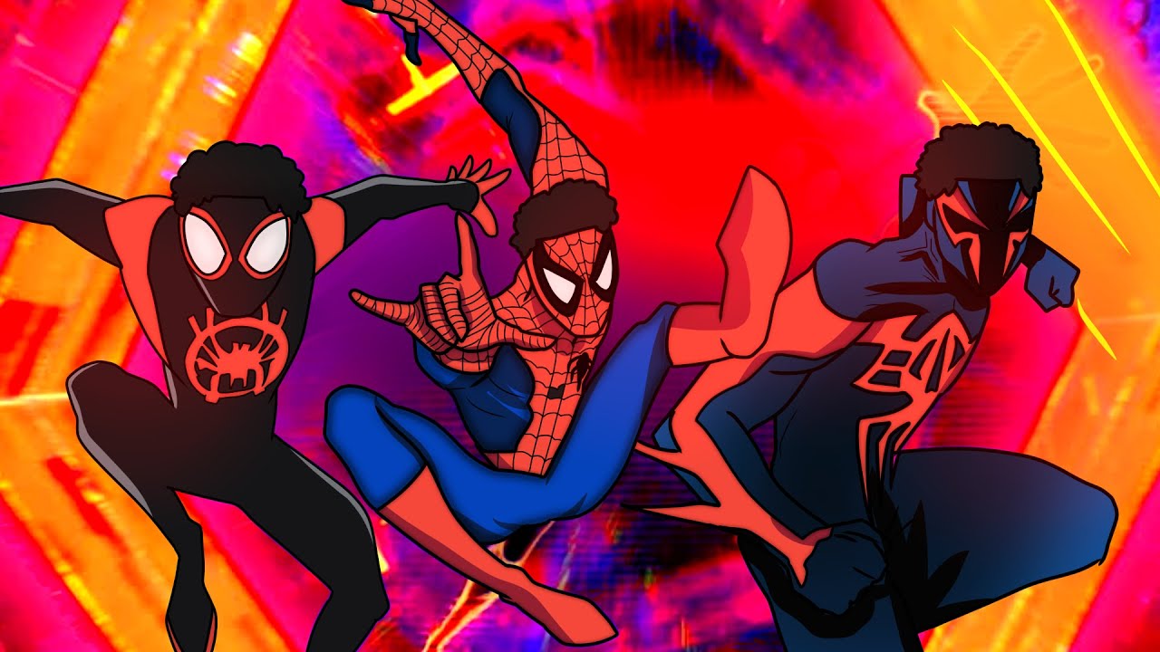 EU FIZ TODOS OS TRAJES DO HOMEM ARANHA NO MULTIVERSO