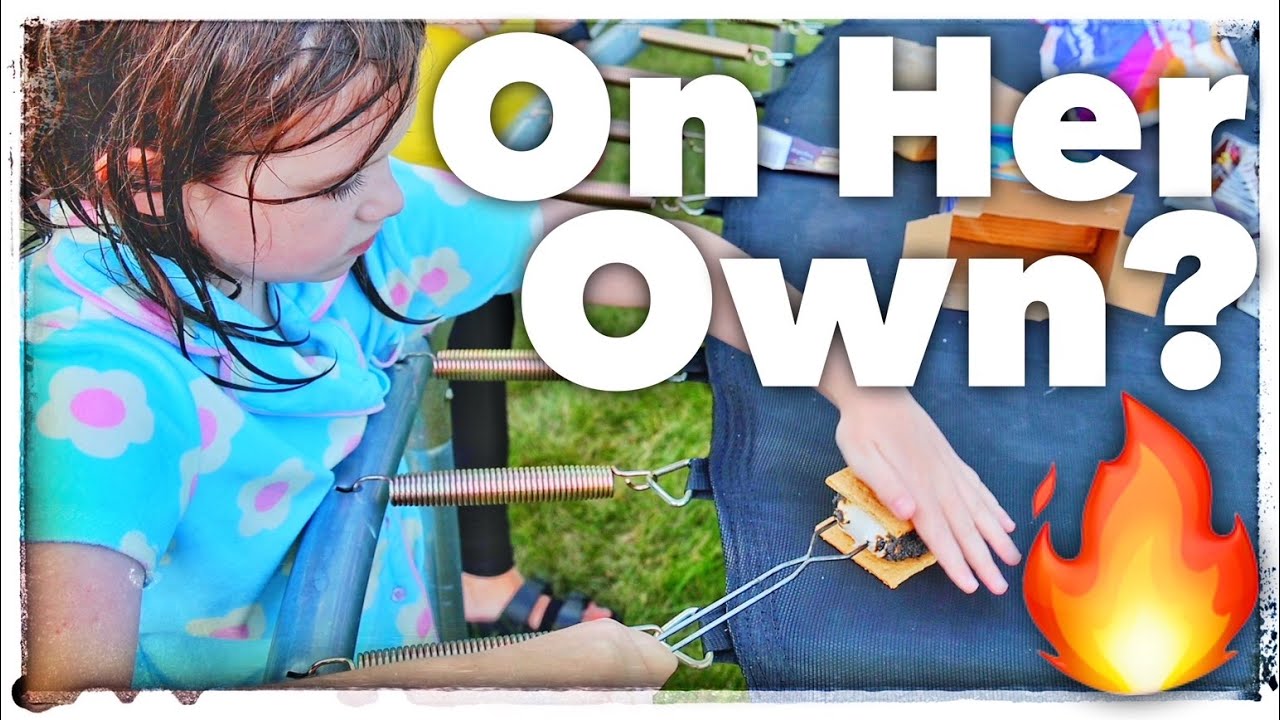 Has She Learned That Fire Is Hot and Dangerous? Can She Make S'mores On Her Own?
