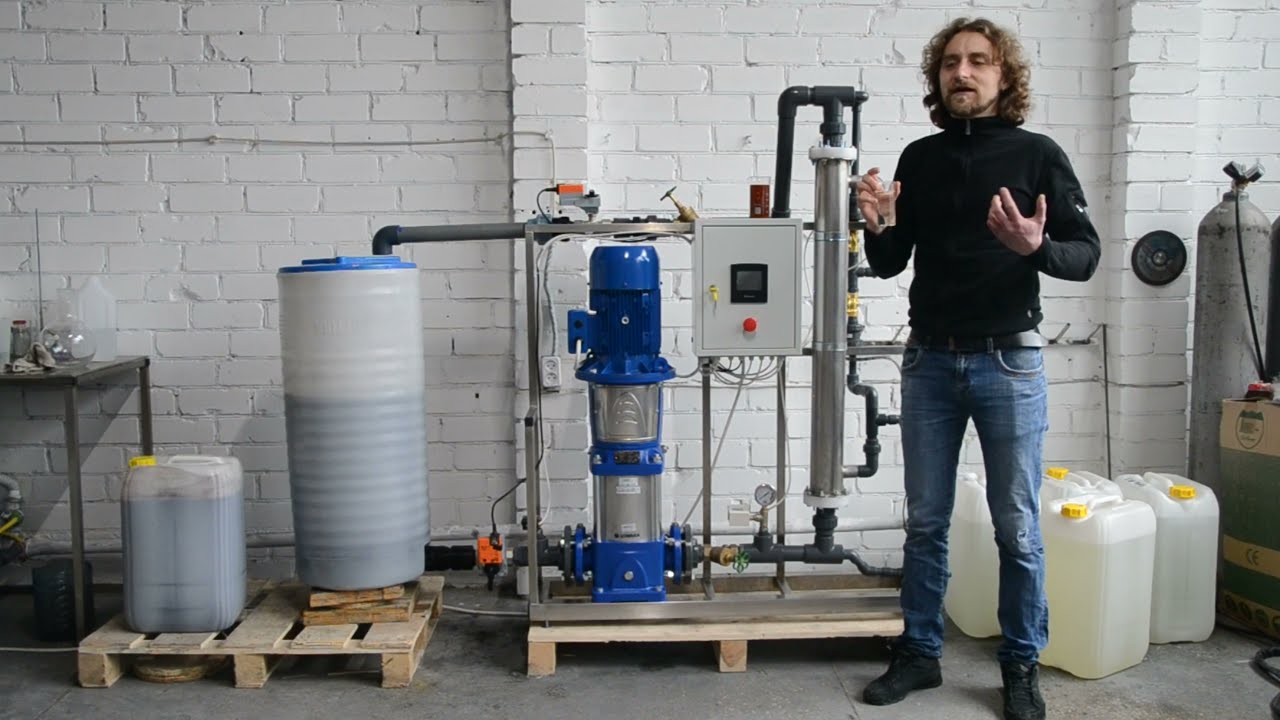 Очистка глицерина сырца - Purification of raw glycerol