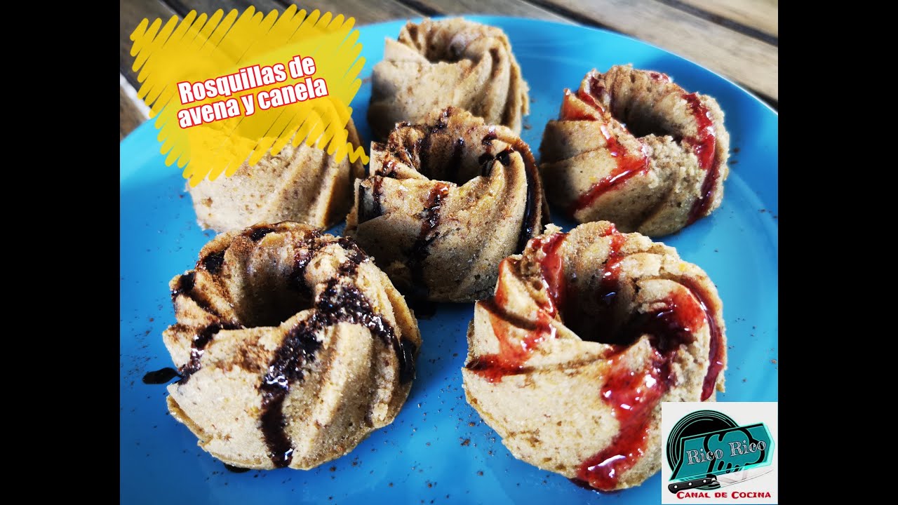 Rosquillas de avena y canela