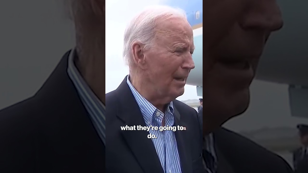 Biden opposes Israel destroying Iran&rsquo;s nuclear weapons sites as tensions grow #shorts